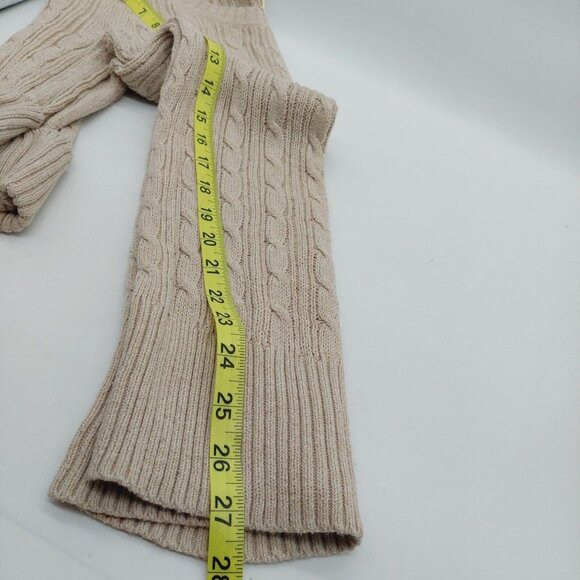 Marshalls Dragonfly Sweater Size Medium Brown Oatmeal Knit Pullover Length 27" - Picture 5 of 7
